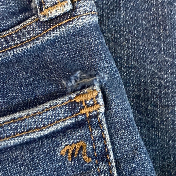 NWT Madewell Tall 10" High-Rise Skinny Jeans in Wendover Wash: TENCEL™ Denim… - Picture 8 of 12